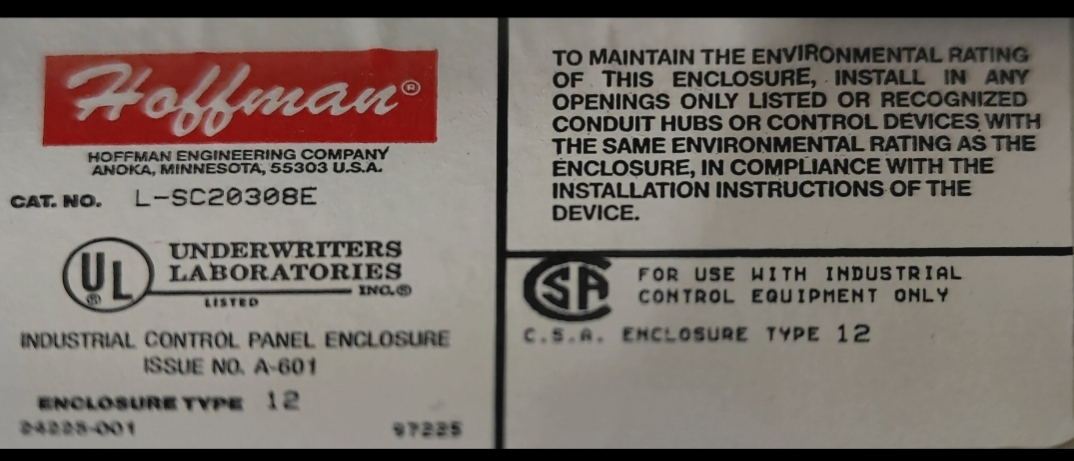 Hoffman  HOFFMAN ENGINEERING COMPANY ANOKA, MINNESOTA, 55303 U.S.A - Image 3
