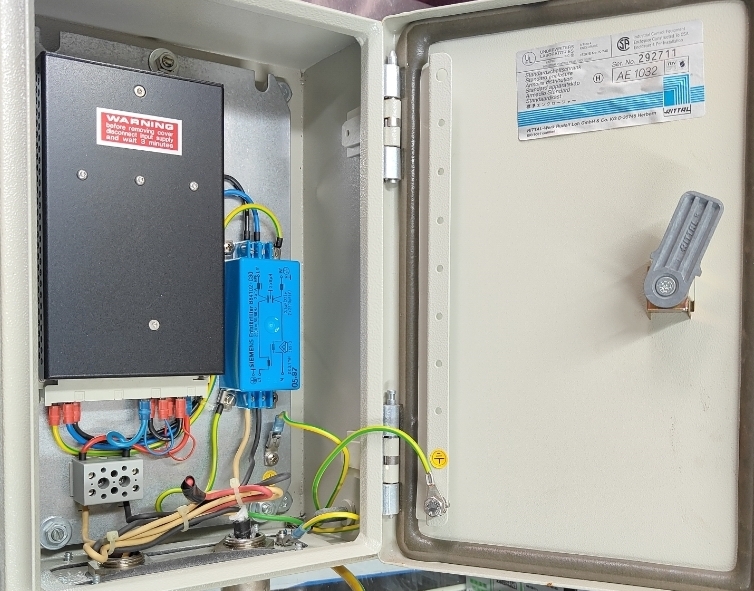 LABORATORIES LISTED INC. ENCLOSURE ISSUE No. K-746 INDUSTRIAL CONTROL PANEL - Image 2