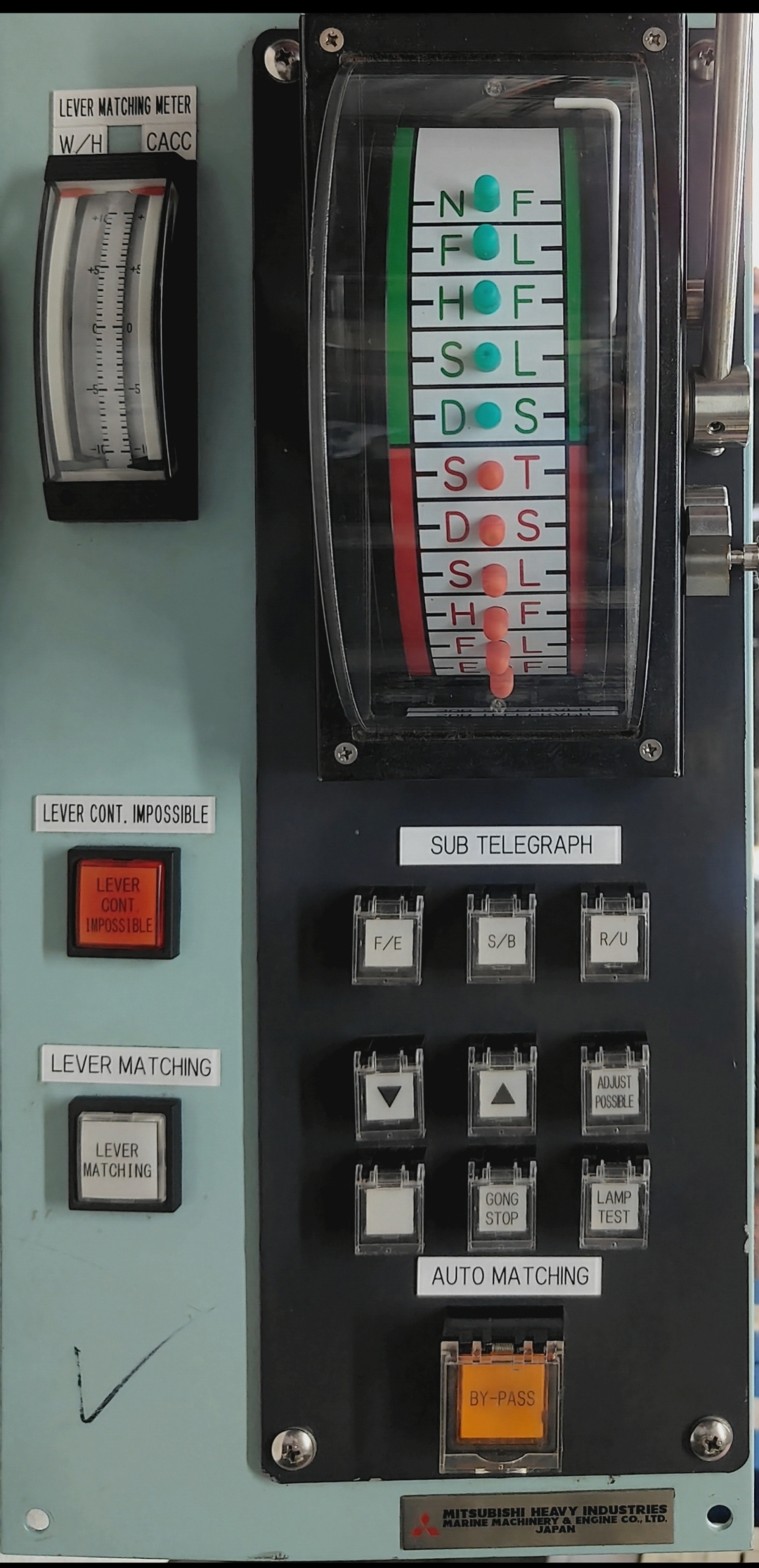 MITSUBISHI HEAVY INDUSTRIES MARINE MACHINERY & ENGINE CO., LTD. JAPAN - A-B Electric